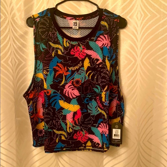 ZUMBA TROPICAL MESH TOP Xtra Lovely - Picture 4 of 9